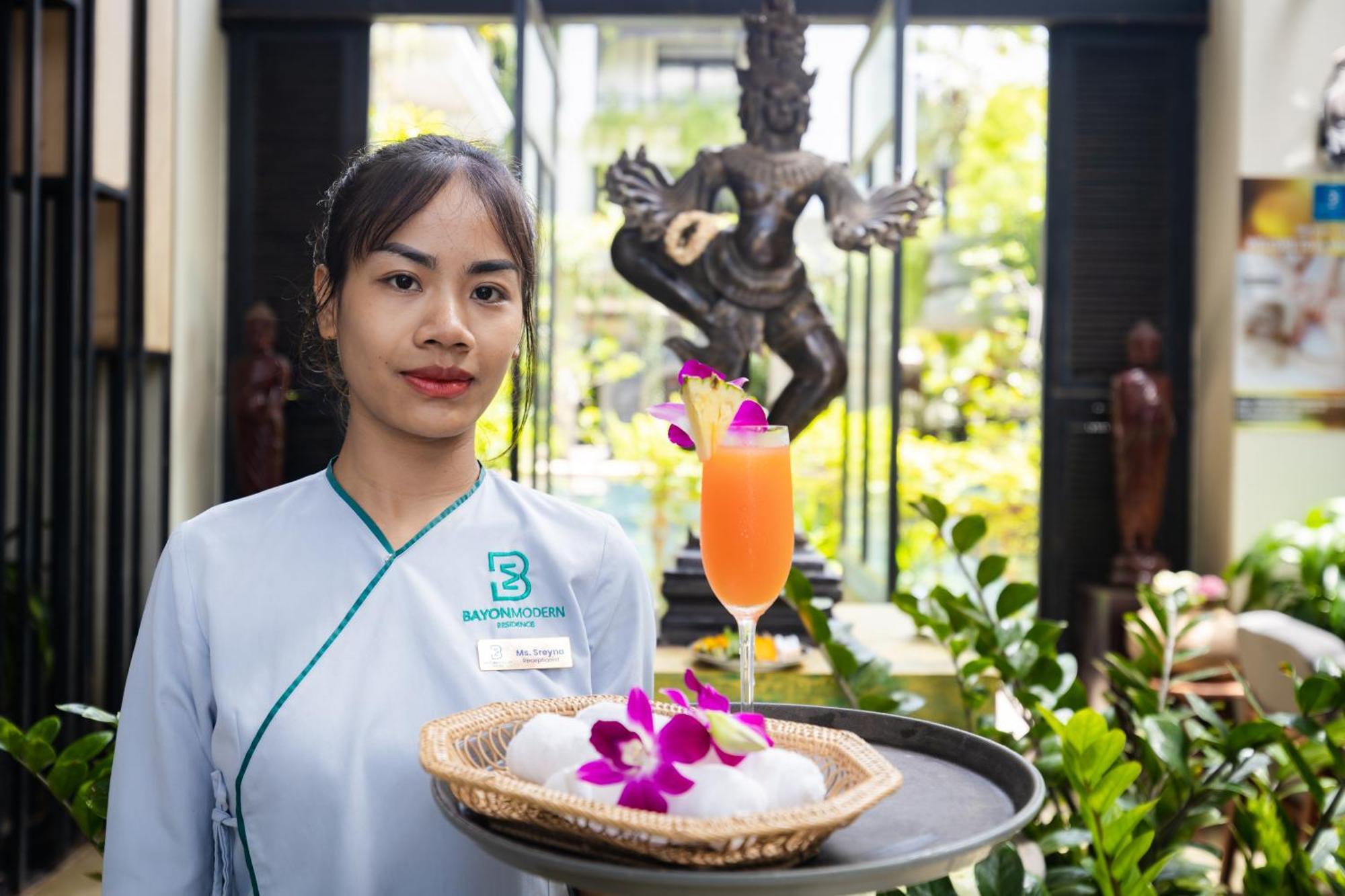 Bayon Modern Residence Sziemreap Kültér fotó